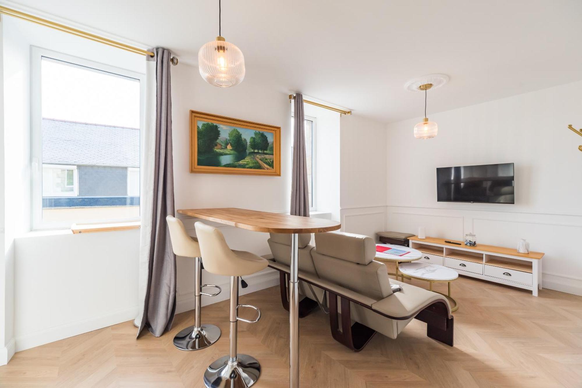 Appartement T2 Neuf Et Luxueux Bord De Mer à Pleumeur-Bodou Extérieur photo