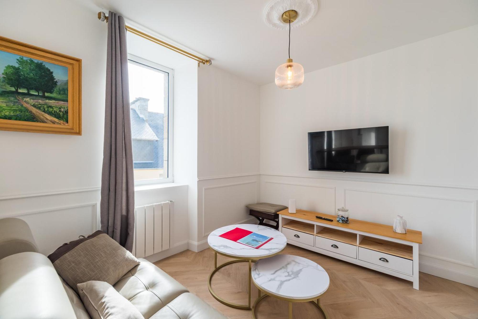 Appartement T2 Neuf Et Luxueux Bord De Mer à Pleumeur-Bodou Extérieur photo